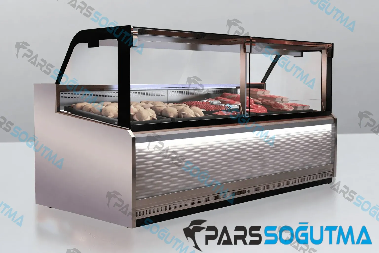 Kasap Dolabı Dik Camlı ürün görseli 13 - Pars Soğutma