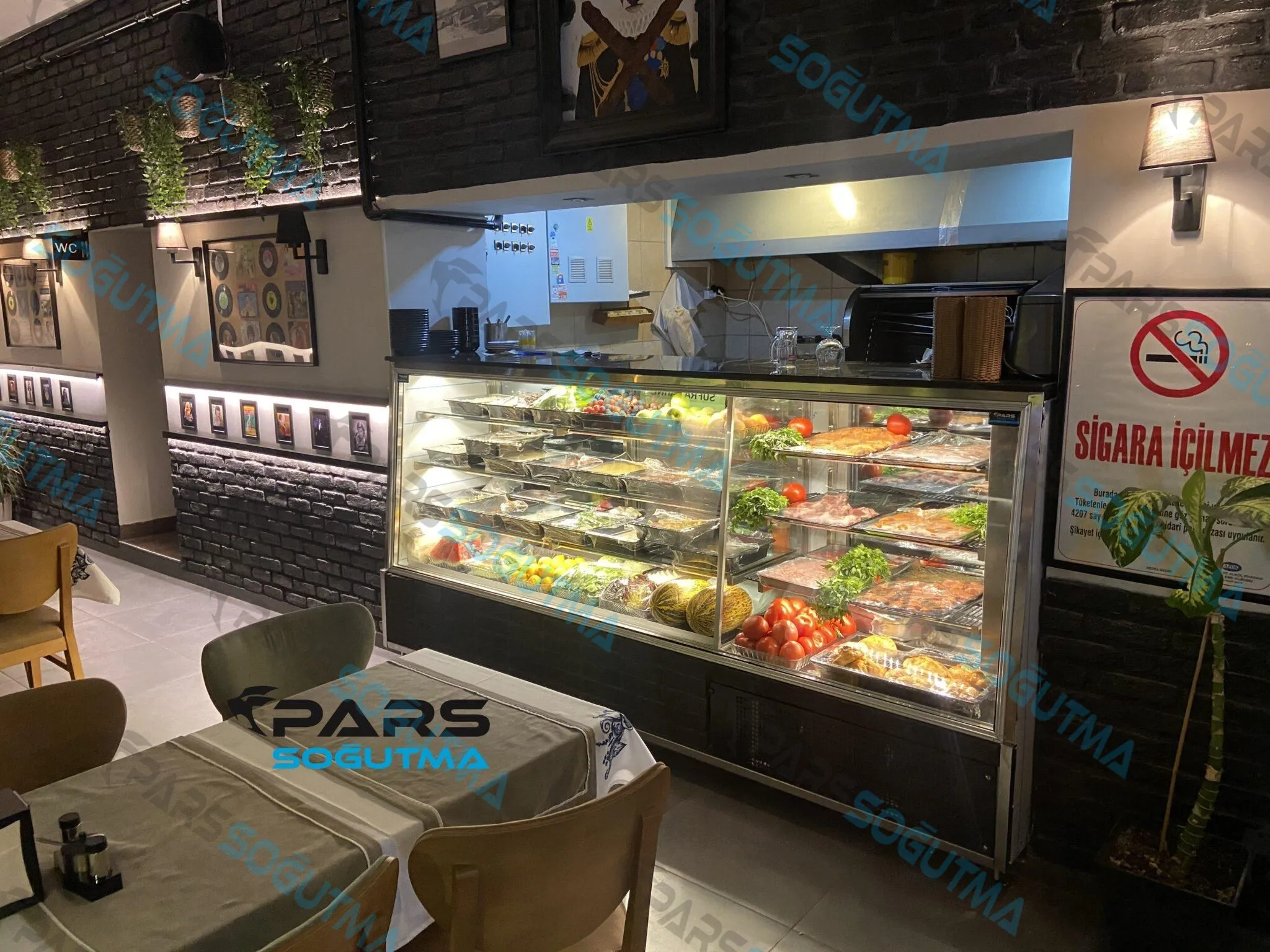 Kebap Teşhir Dolabı ürün görseli 2 - Pars Soğutma