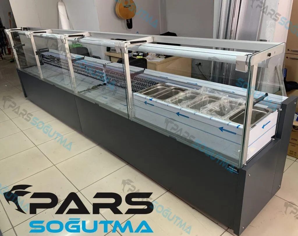 Kuru Soğutmalı Reyon Dolabı ürün görseli 3 - Pars Soğutma