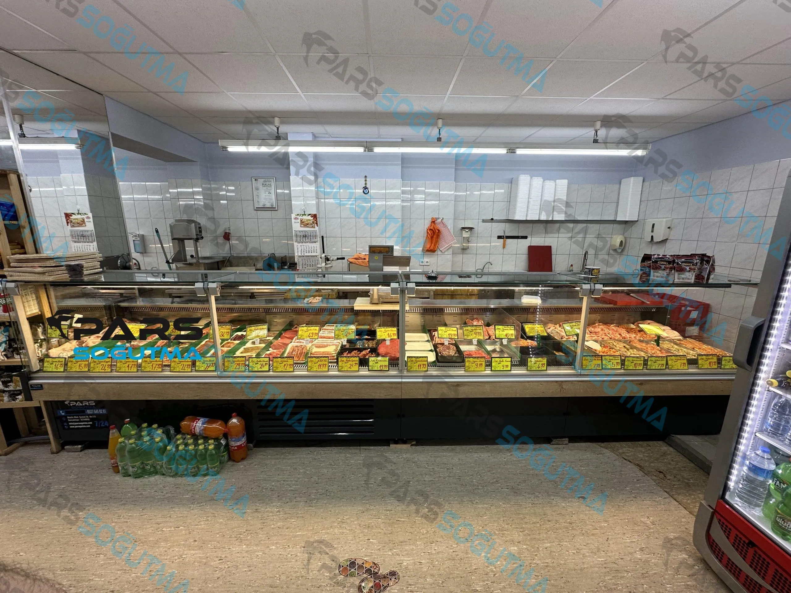 Kasap Reyon Dolabı Düz Camlı ürün görseli 15 - Pars Soğutma