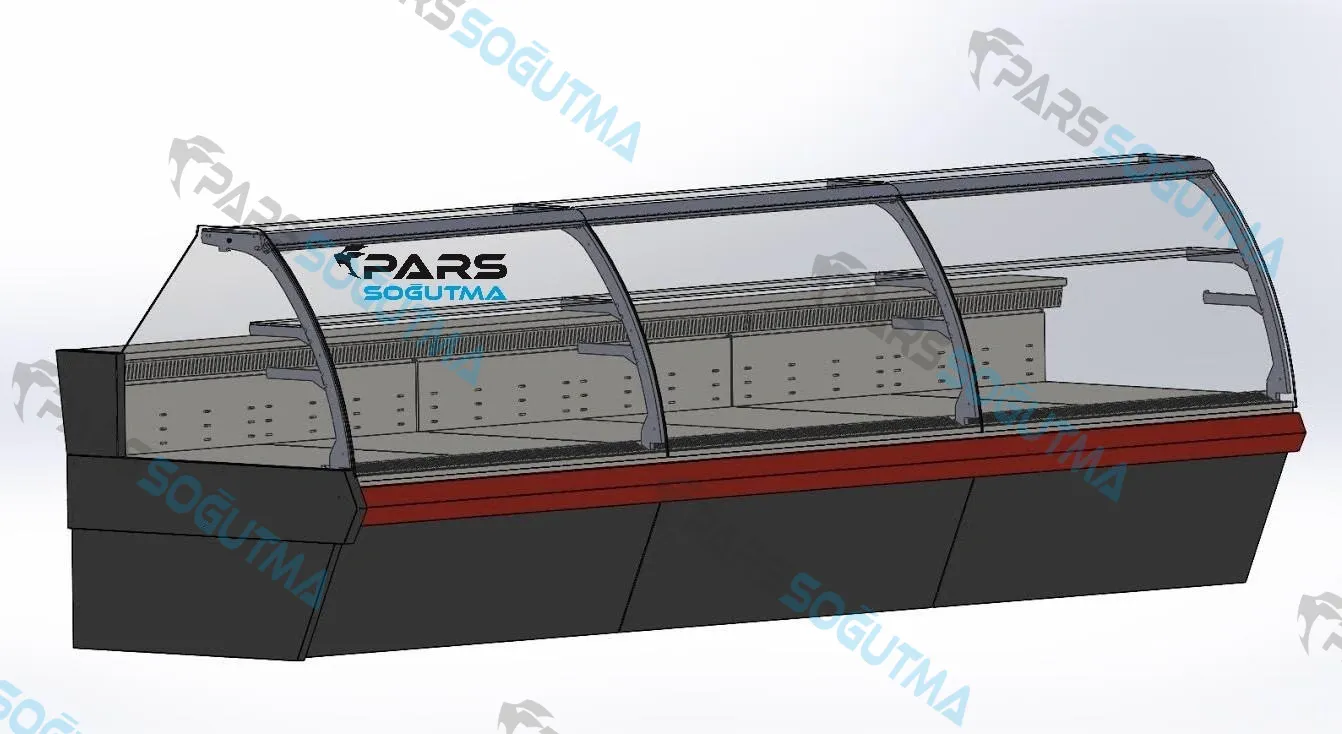 Statik Soğutmalı Reyon Dolabı ürün görseli 4 - Pars Soğutma