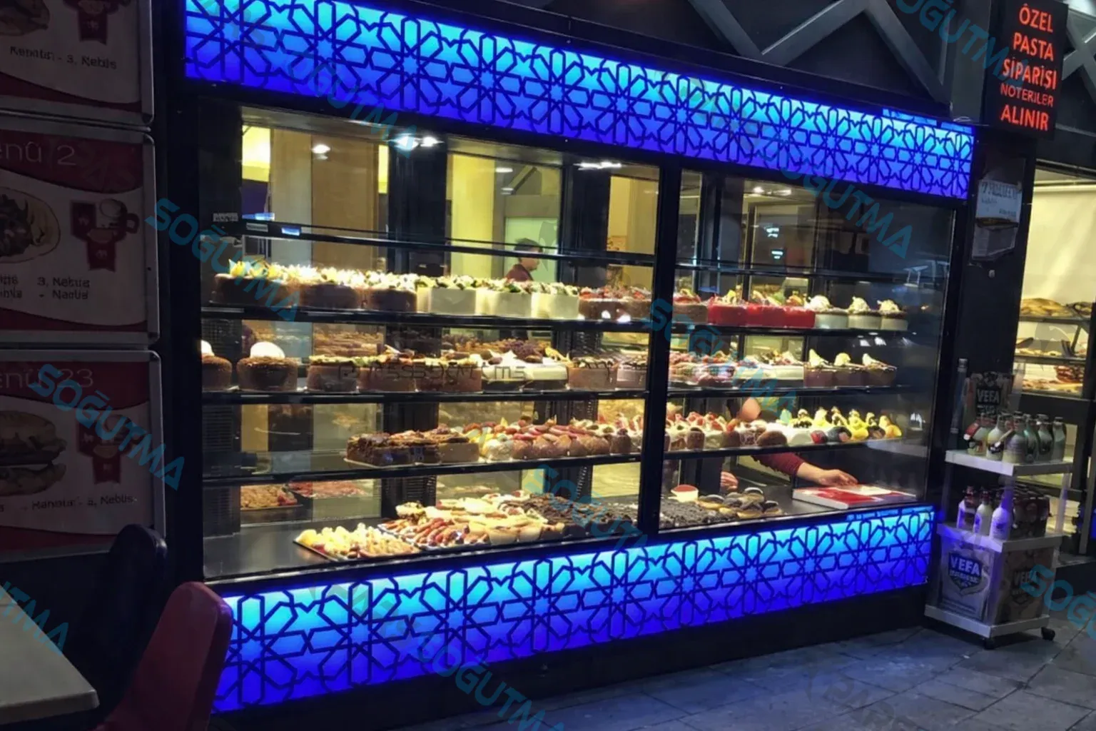 Cephe Pasta Teşhir Dolabı ürün görseli 7 - Pars Soğutma