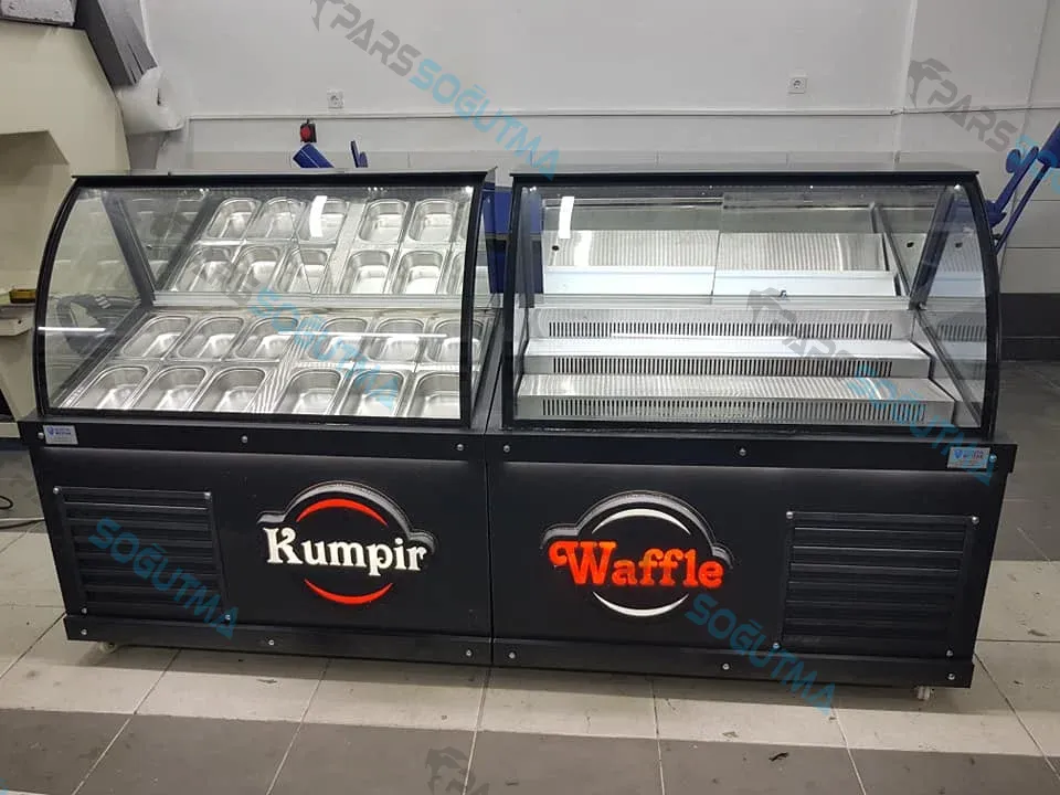 Kumpir Waffle Dolabı ürün görseli 4 - Pars Soğutma